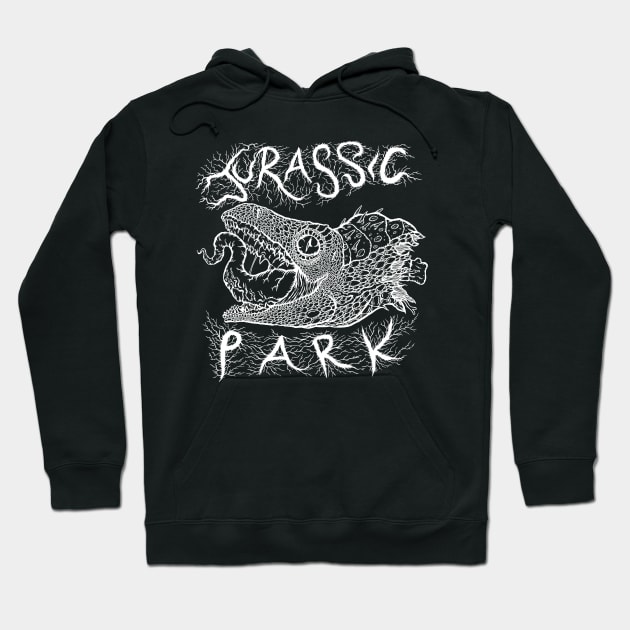 Jurassic Metal Hoodie by bangart